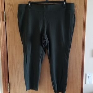 Loft Ankle Length Legging Army Green 22W
